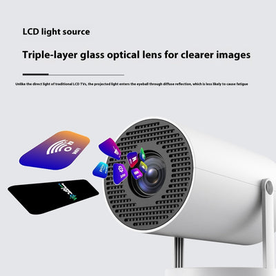 Portable Straight Projector For Home